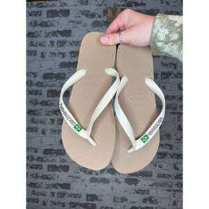 Havaianas | cream flip flop rubber